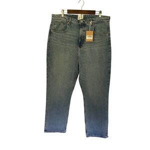 Reformation‎ Jax Stretch High Rise Straight Leg Jeans Size 34 New
